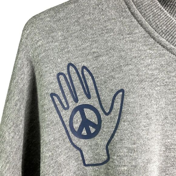 VANS Mascy Womens Oversized Crew Neck Sweatshirt, Large - Picture 7 of 15